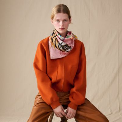 カレ 70 - ピンク - レディス, スカーフ、ショール＆マフラー